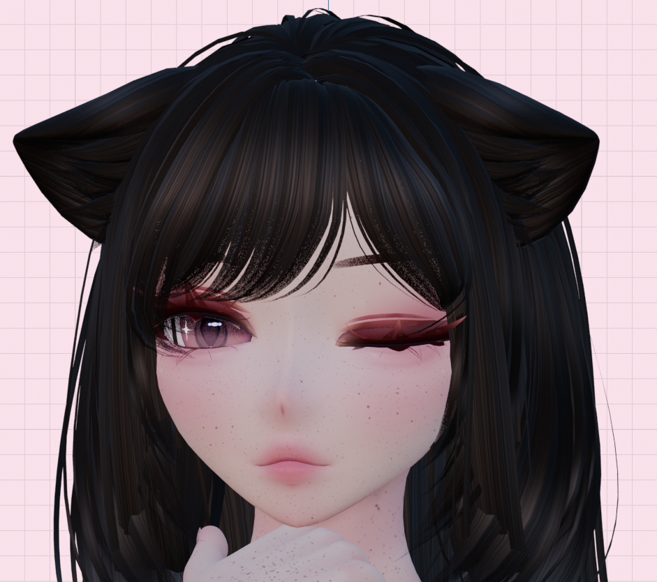 Simple Makeup and Freckles | Aeri Head
