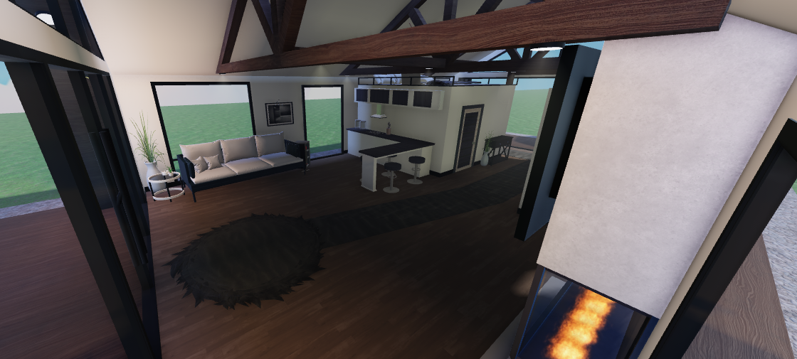 Roblox modern residential house