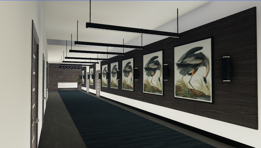 Roblox bank office interior