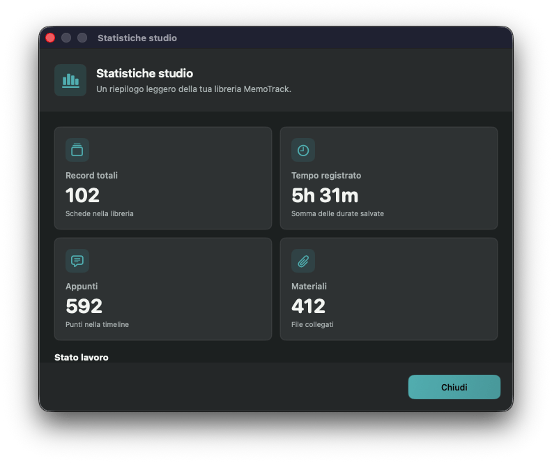 MemoTrack