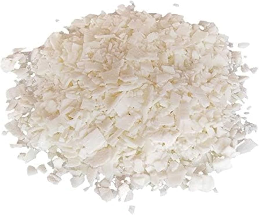 An image of emulsifying flakes.