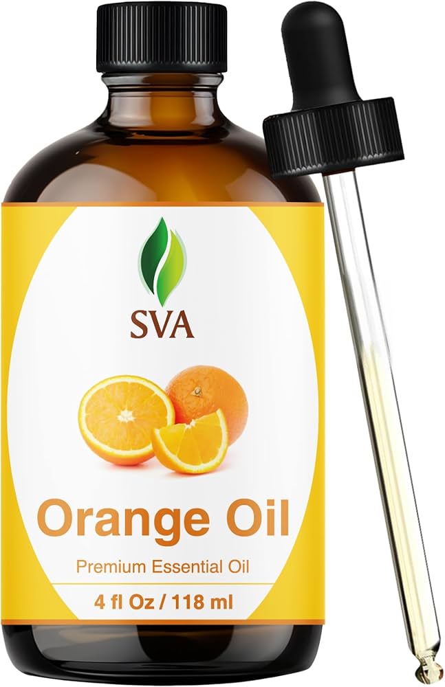 An image of orange essential oil.
