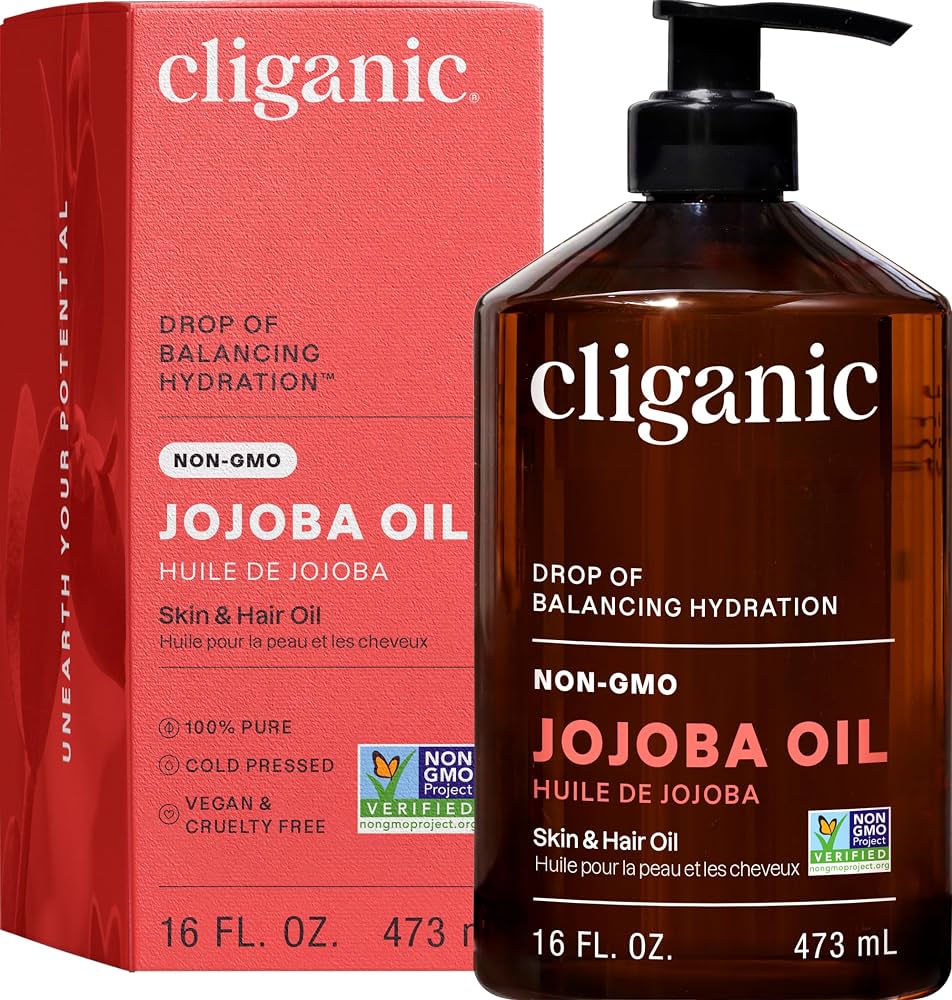 An image of organic jojoba oil.