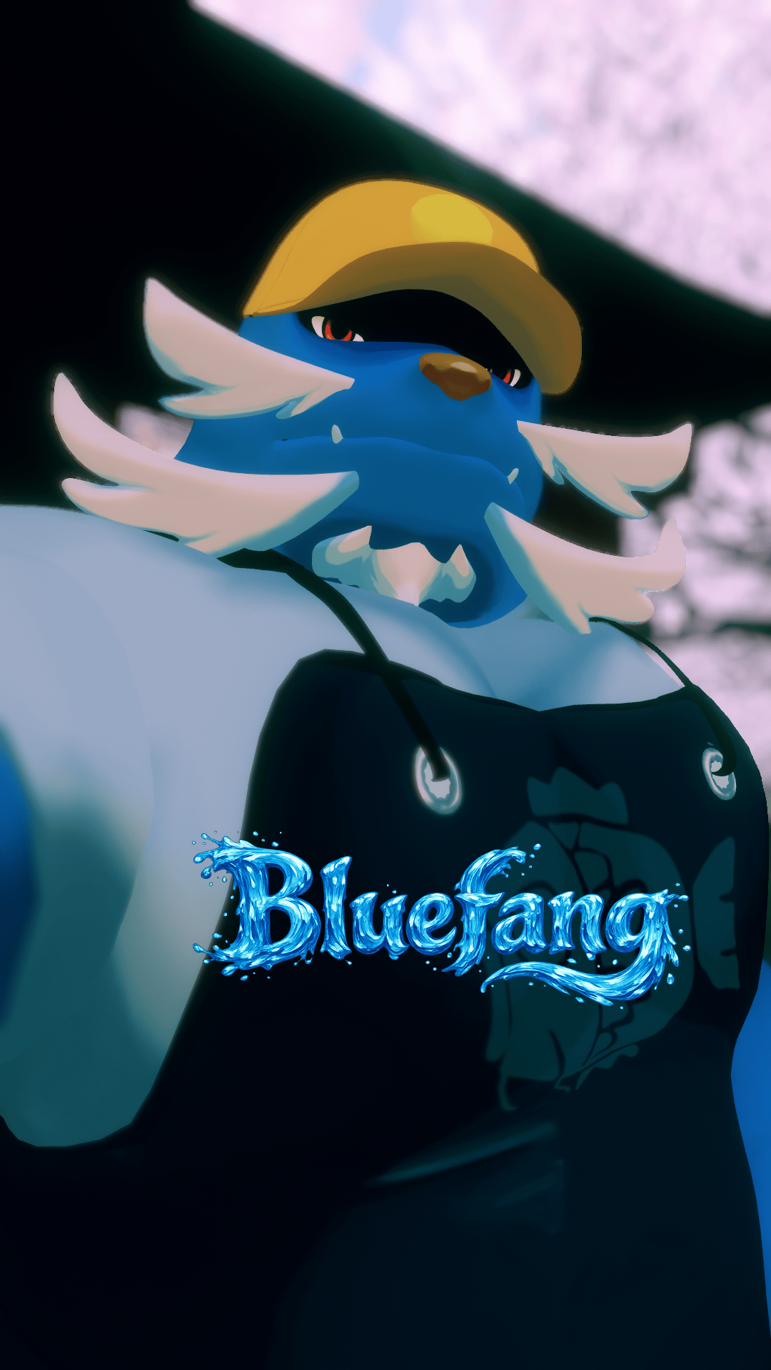 BLUE FANG VRCHAT AVATAR