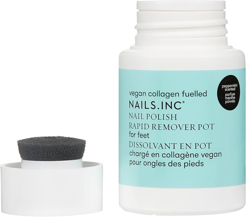 An image of Nails. Inc London Vegan Nail Polish Remover Pot For Feet.