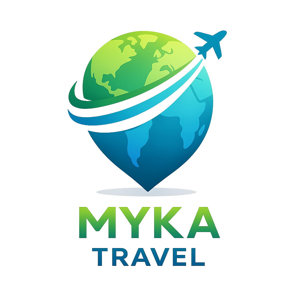 🌎 MYKA TRAVEL | Logo