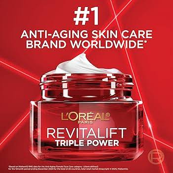 L'orealParis Revitalift peptide cream is so effective at erasing fine lines and wrinkles, if you're not satisfied perhaps you need plastic surgery