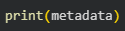 Printing Document Metadata with Python