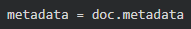 Store PDF Metadata with Python