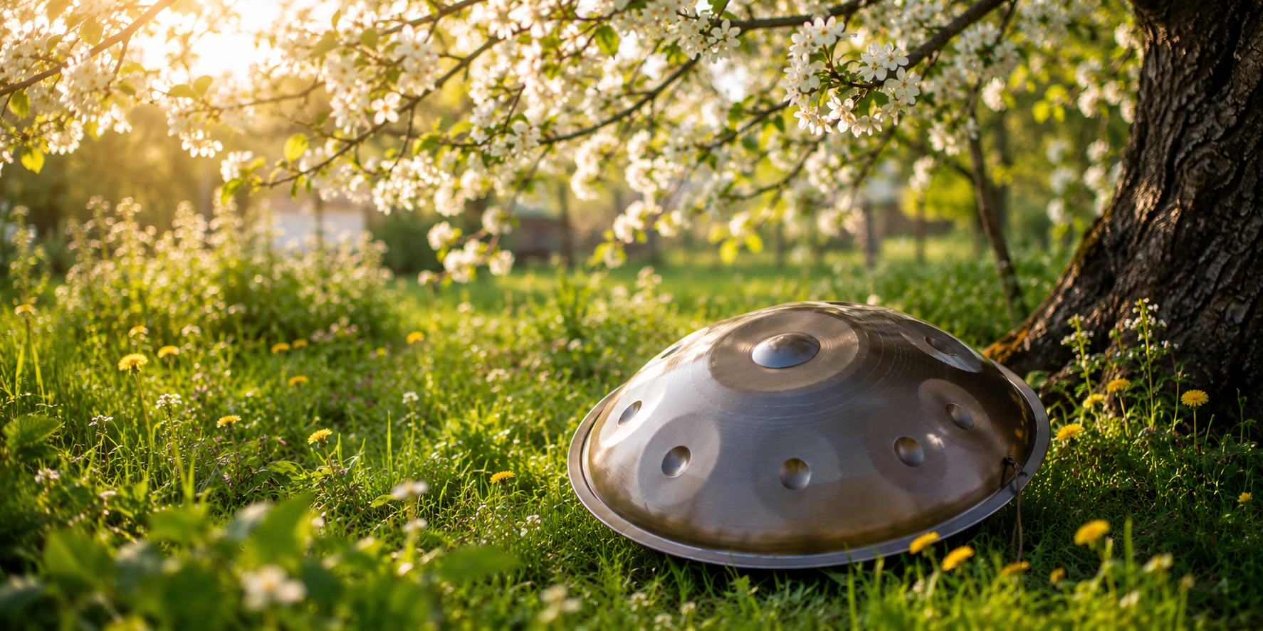 9 intuitīvi radītu handpan skaņdarbu kolekcija, lai apstātos, atlaistu ikdienas spriedzi, dziļāk sajustu sevi un ienestu savā dzīvē vairāk miera, viegluma, prieka un gaismas.