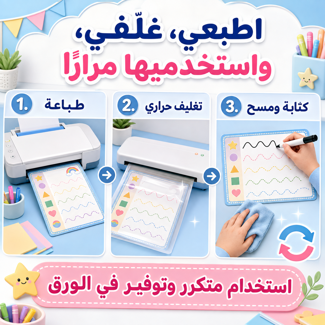 سبورات أكتب وأمسح