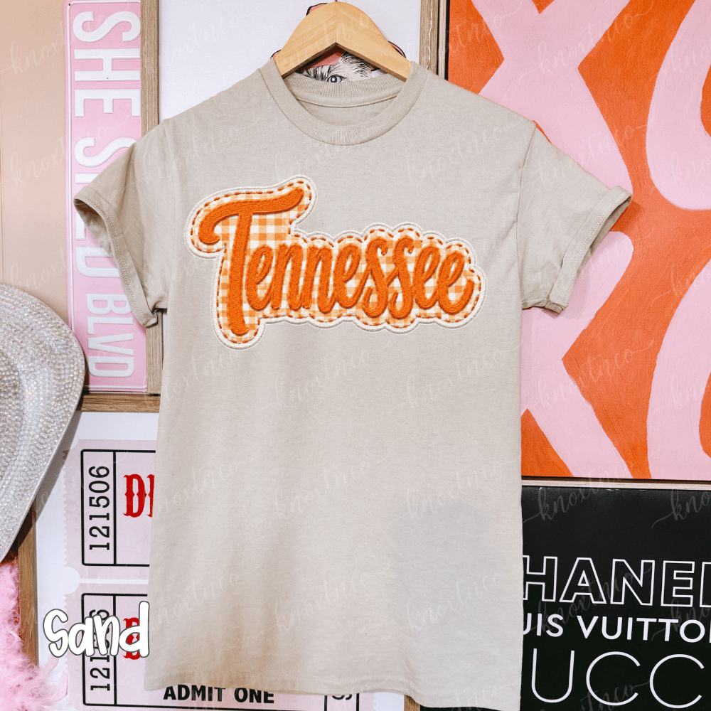Tennessee embroidered look tshirt