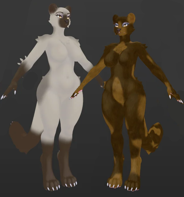 Siamiase and Tortoseshell Nyx ( Foxipaws )