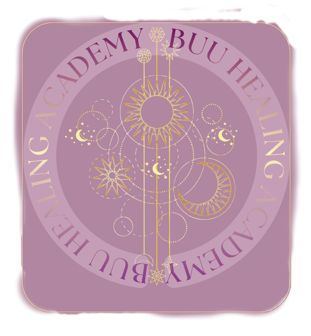 BUU Healing Academy Logo. Created by the Healing Series under B.U.U.- Becoming Us Unapologetically; B Renee Ingram