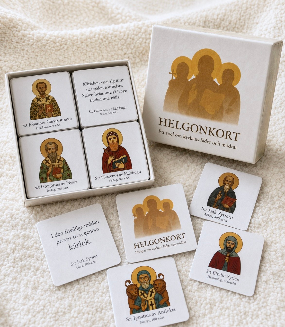 Helgonkort - memoryspel