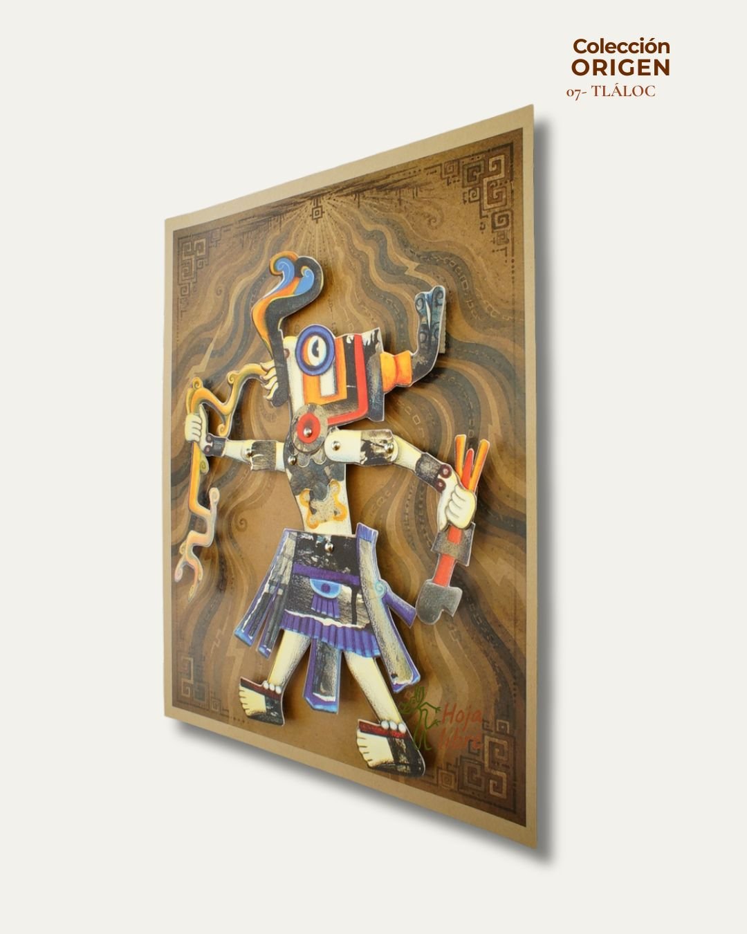 TLÁLOC PIEZA DE PAPEL