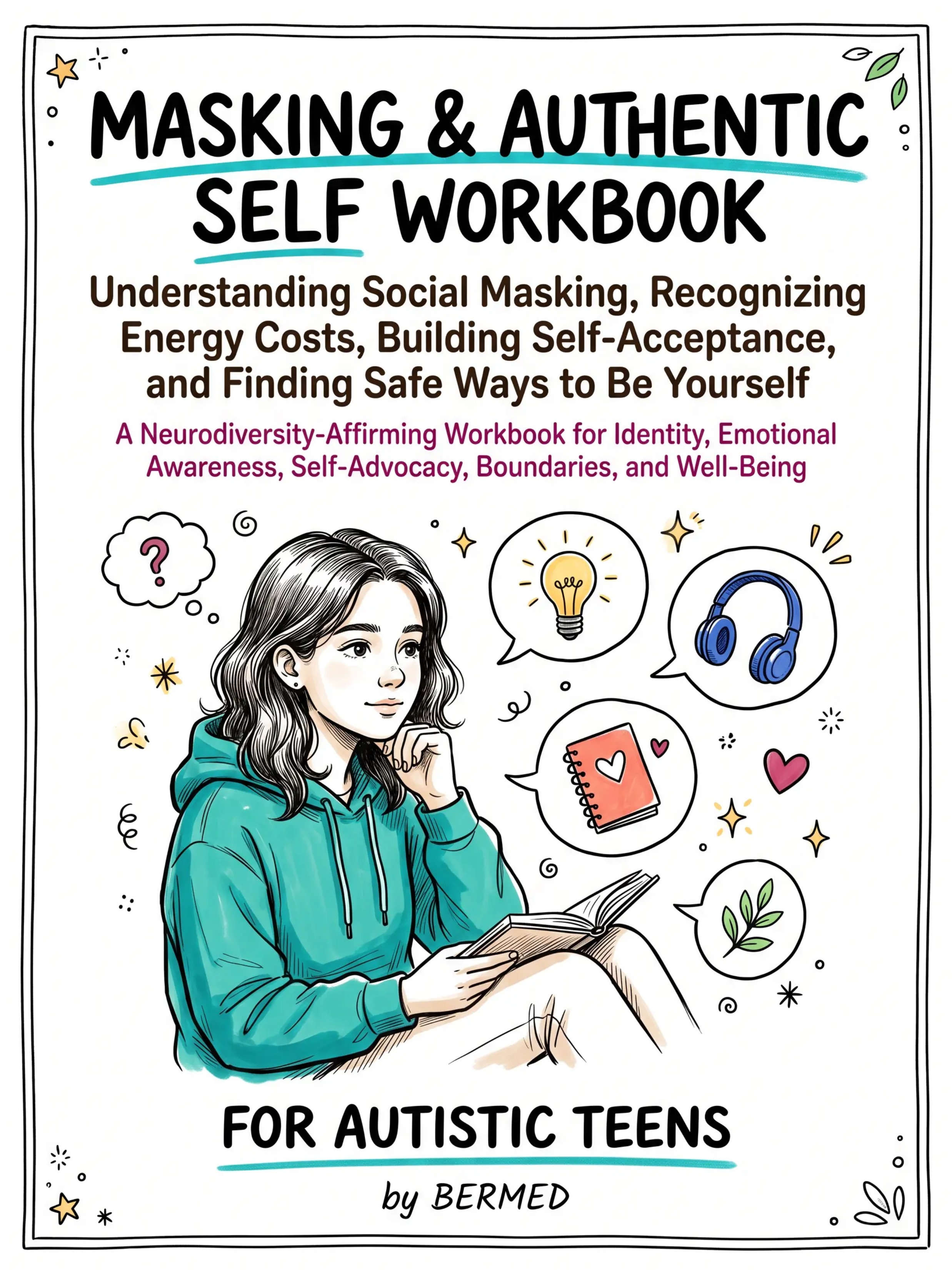 Masking & Authentic Self Workbook for Autistic Teens free printable