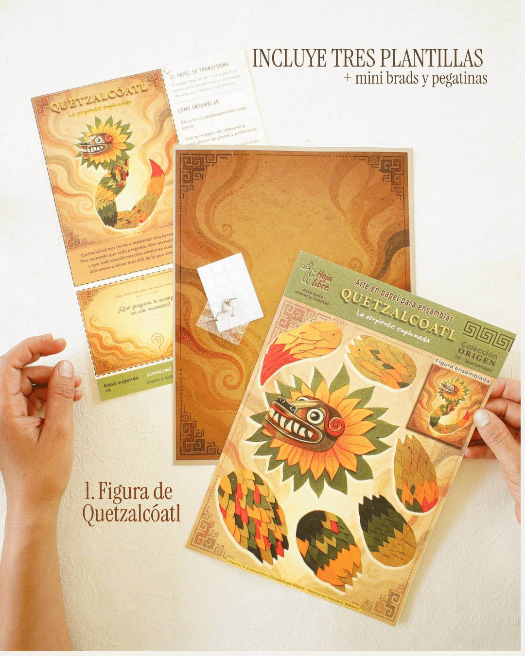 Kit de papel para ensamblar