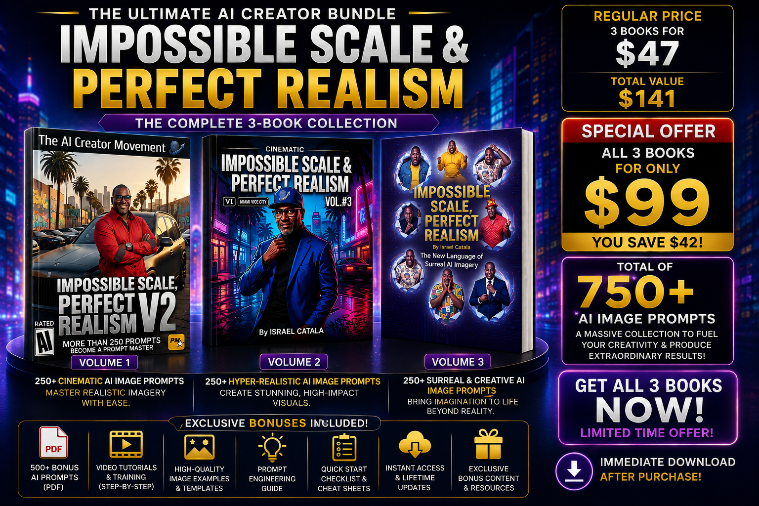Impossible Scale & Perfect Realism — The Complete 3-Book Collection cover