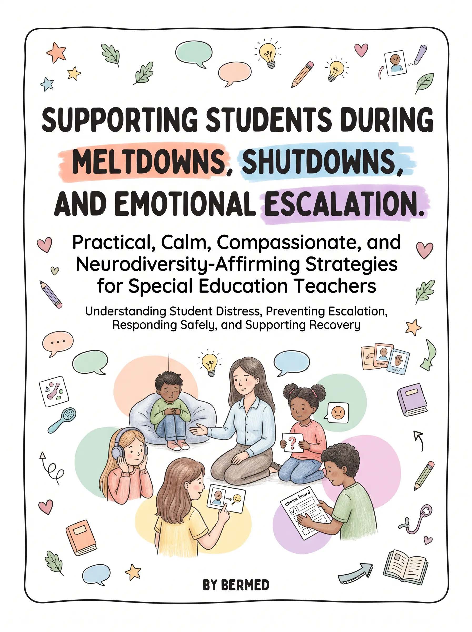 Supporting Students During Meltdowns and Shutdowns free printable