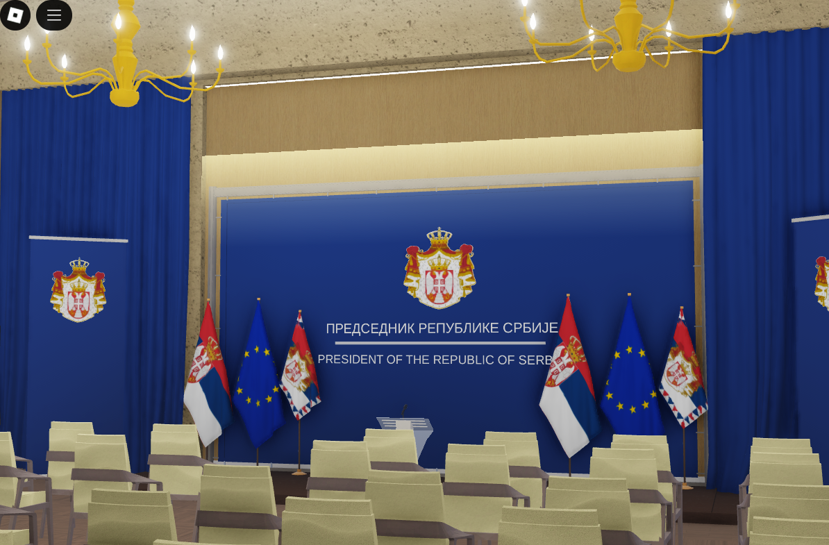 Roblox Serbian Presidency Palace government map