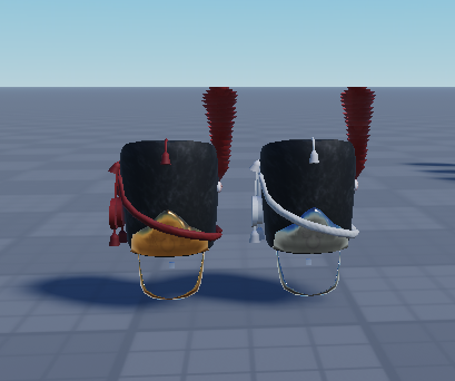 Napoleonic Italian infantry equipment Roblox pack