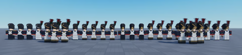 Roblox Imperial Guard military uniforms pack