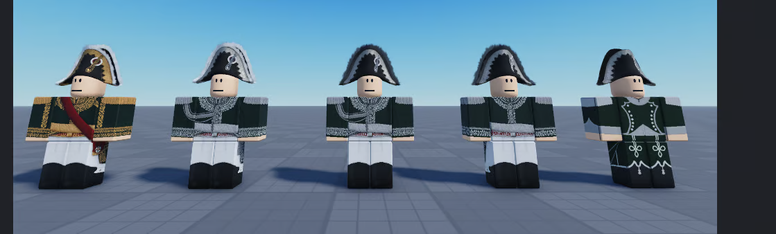 Napoleonic Italian army assets with multiple Italian military units