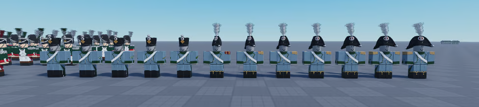 Italian Fucilieri Carabinieri and Granatieri Roblox assets