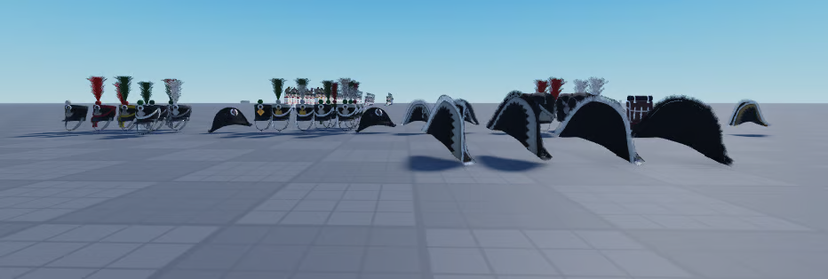 Roblox Napoleonic Italian military asset collection for developers