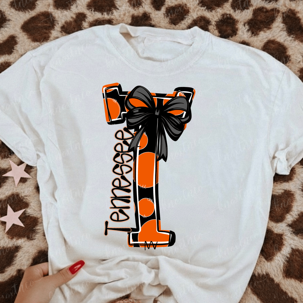 UT Vols polka dots tshirt Football fan gift