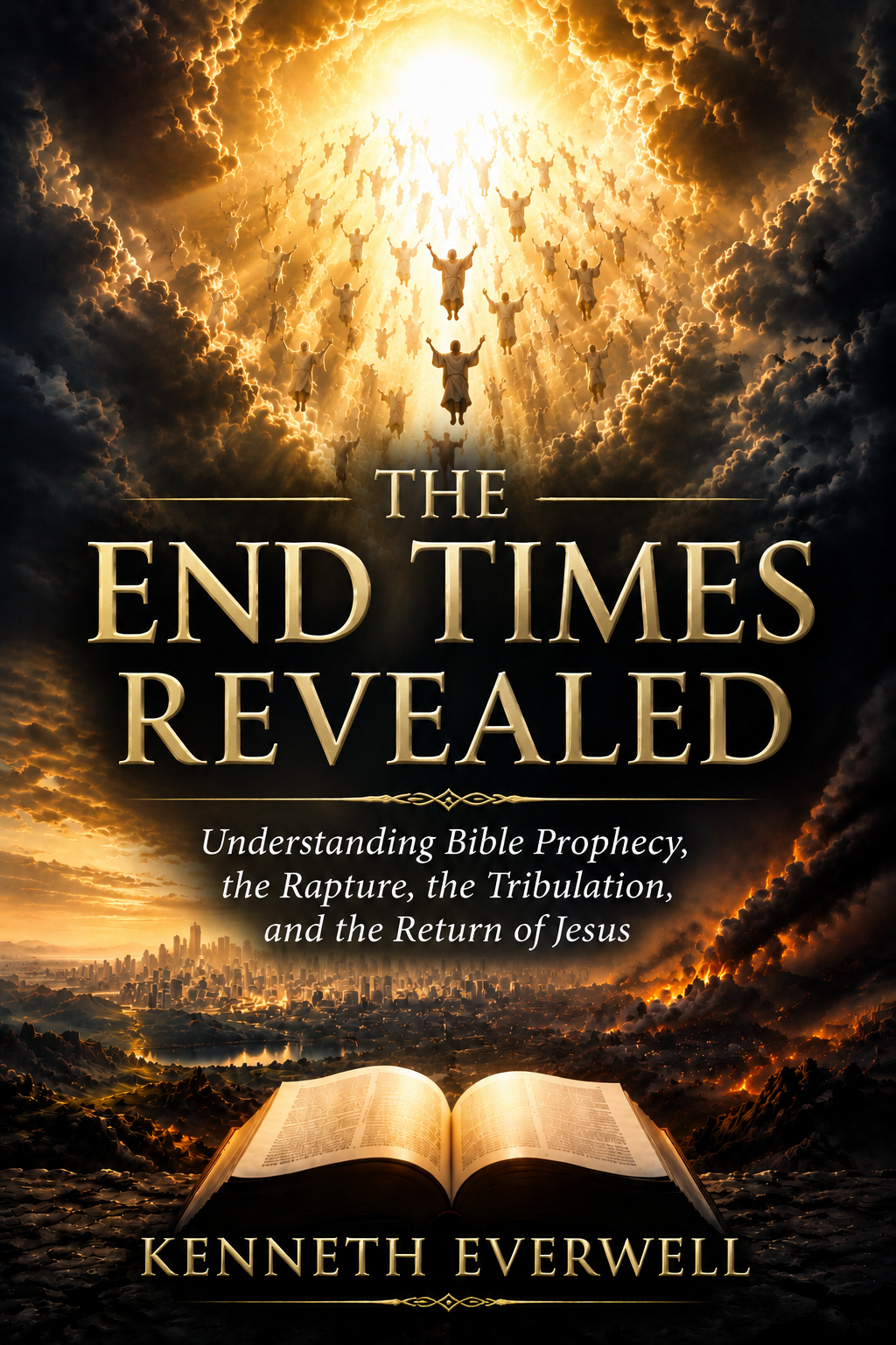 The End Times Revealed by Kenneth Everwell, a book about biblical prophecies and the End Times