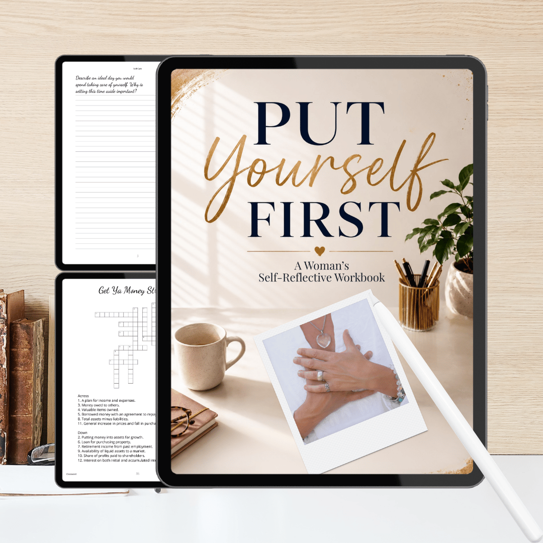 digital ebook cover put yourself first