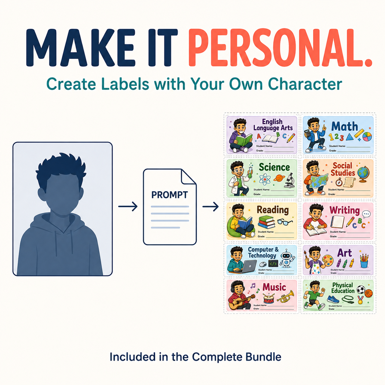 No More “Whose Book Is This?” — Printable School Labels