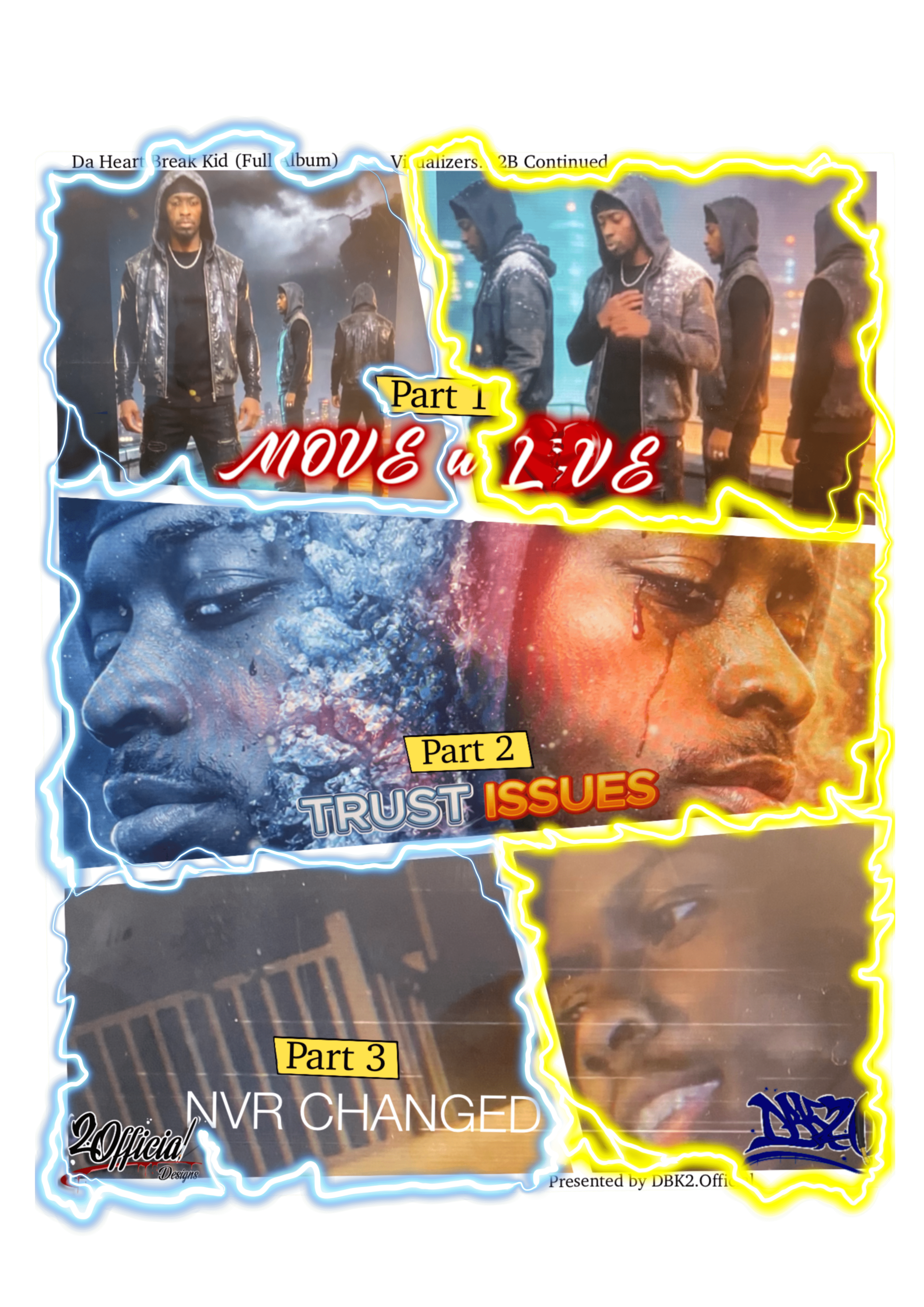 DBK2.Official's Da Heart Break Kid Album Visualizers (preview)