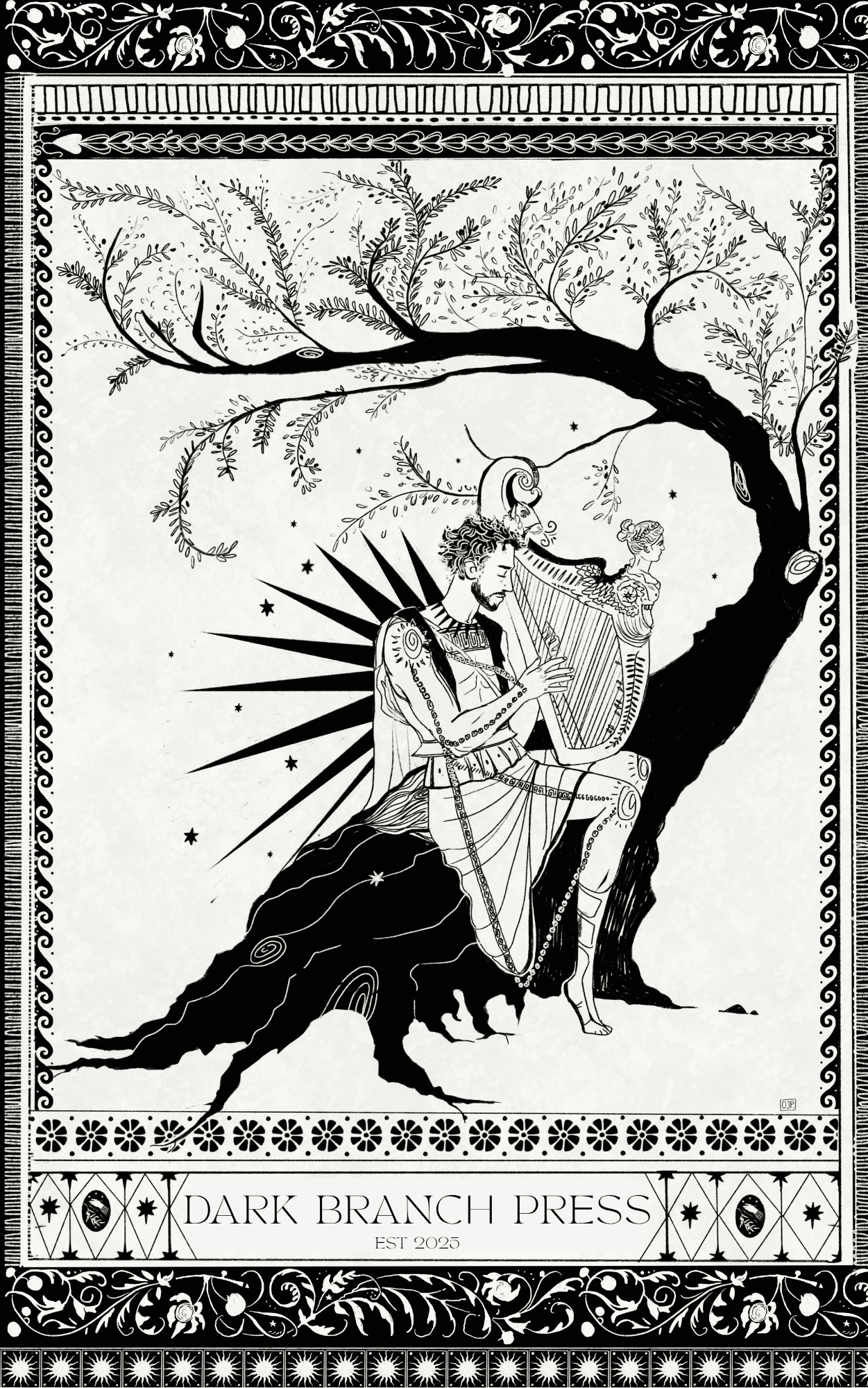 Dark Branch Printer's Mark
