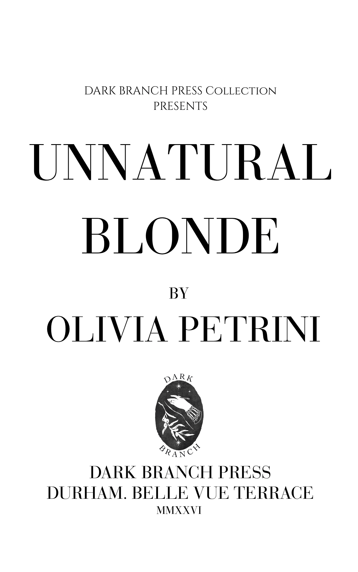 Unnatural Blonde Introduction