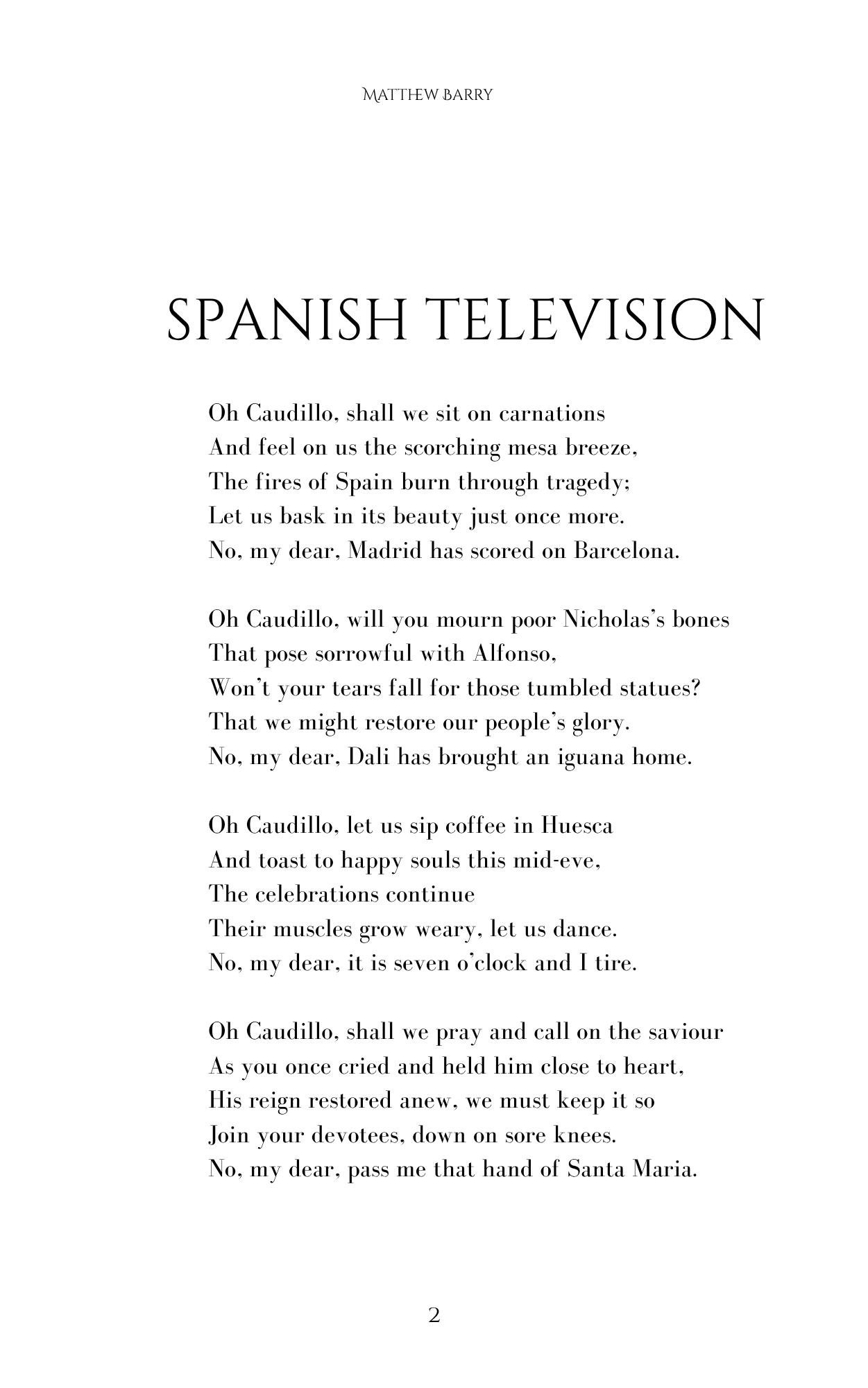 Spanish Television Lycan Sigh
