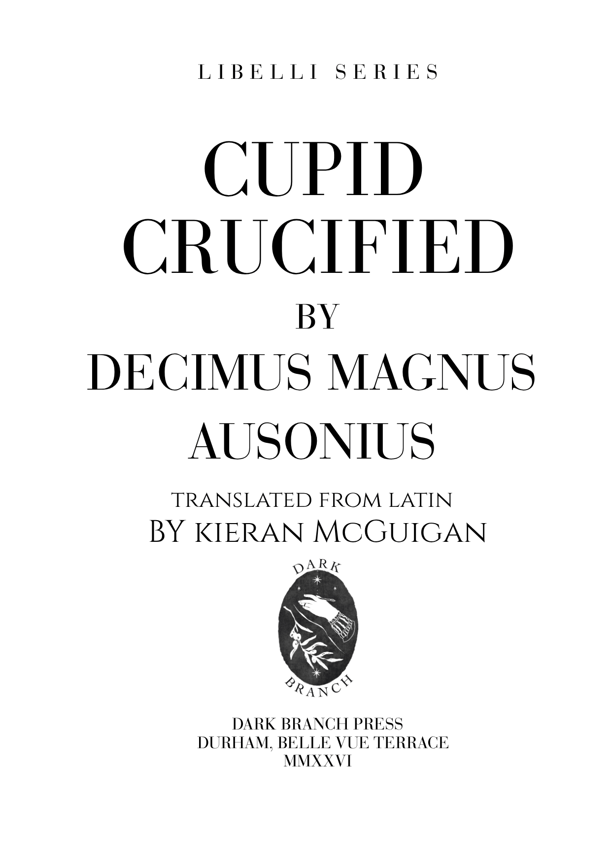 Introduction Cupid Crucified