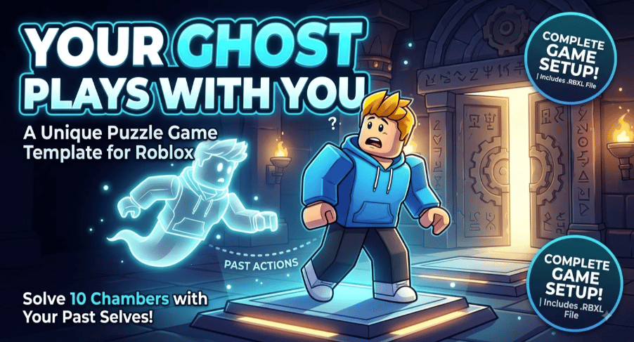 Your Ghost Plays With You Roblox puzzle game