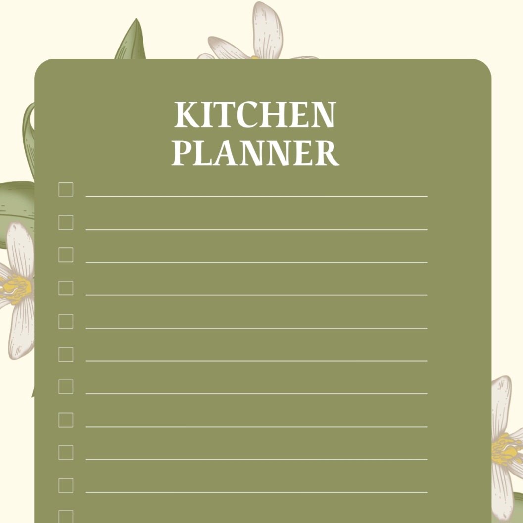 Download My Kitchen Cleaning Checklist (PDF)