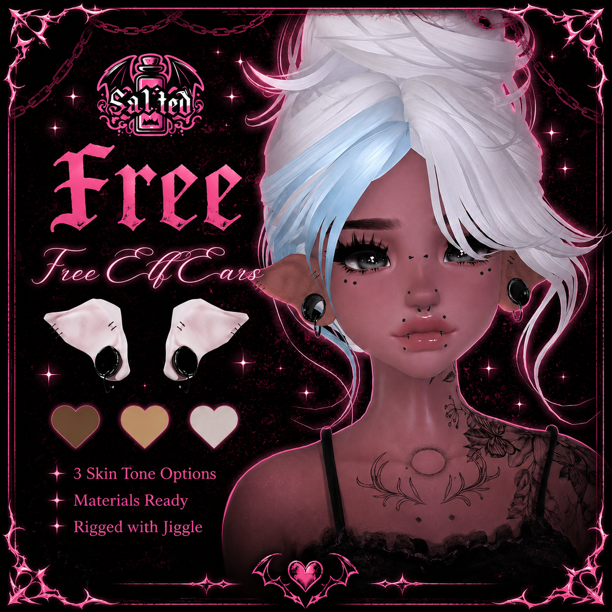 Guaged Elf Ears