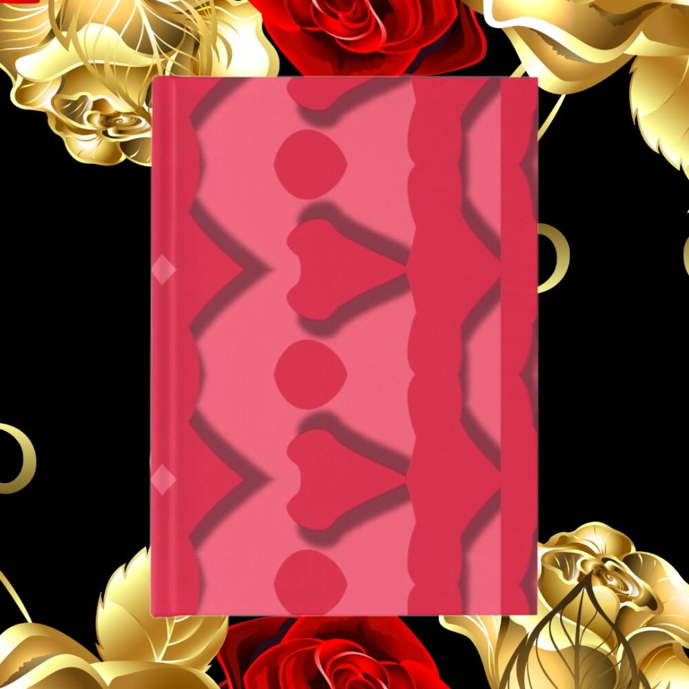A hardcover journal design created by Erin Nevers.