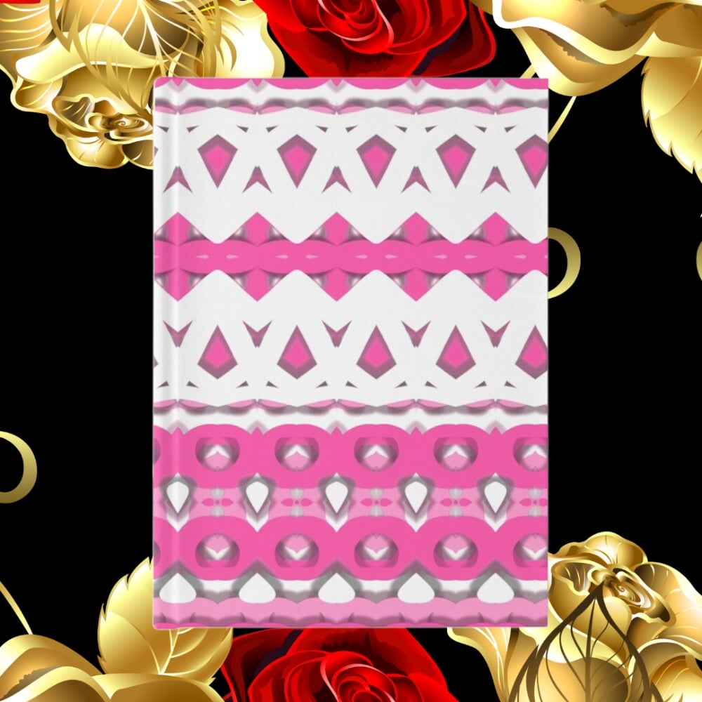 A hardcover journal design created by Erin Nevers.