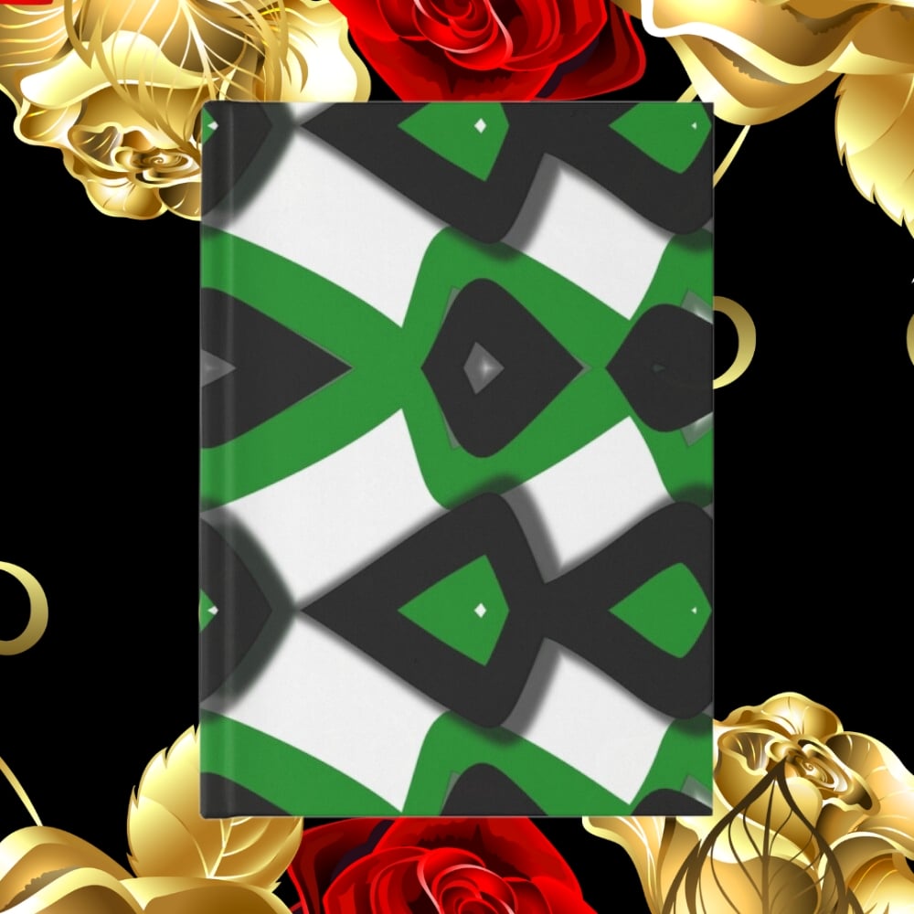 A hardcover journal design created by Erin Nevers.