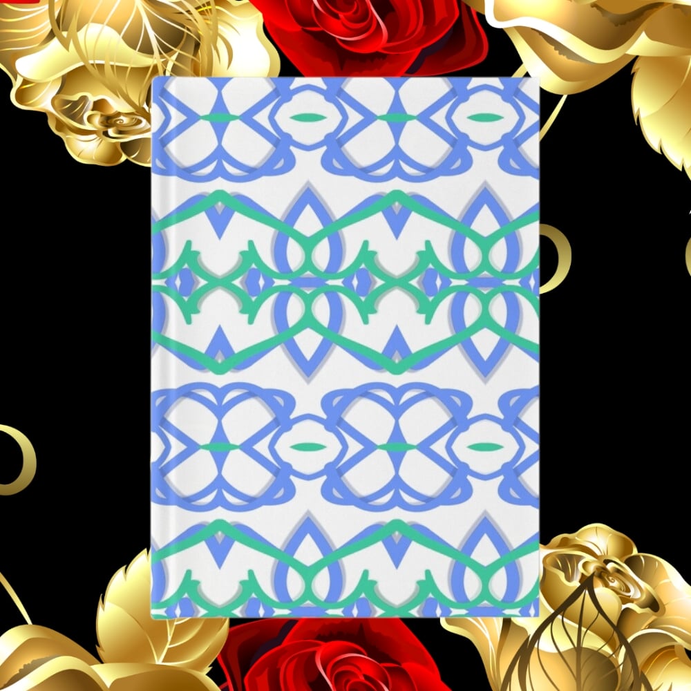A hardcover journal design created by Erin Nevers.