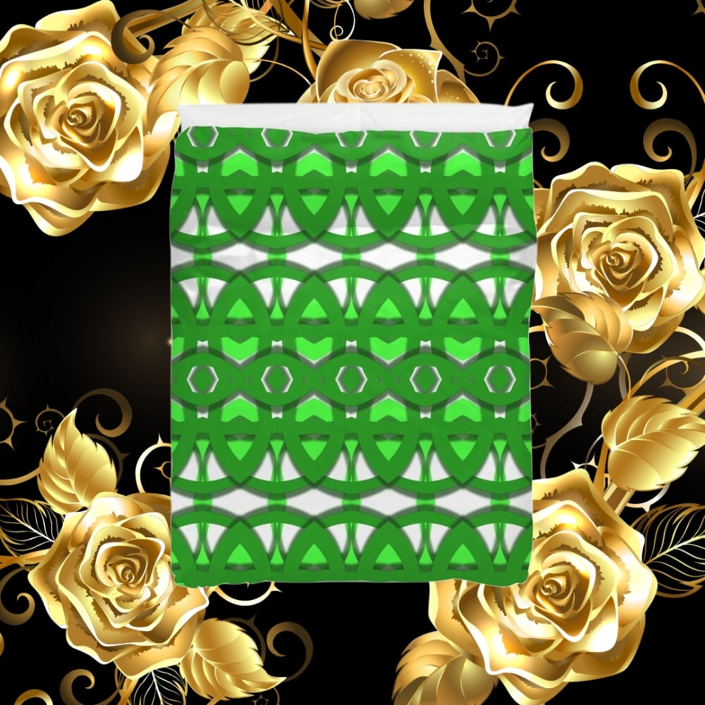A duvet comforter design created by Erin Nevers.