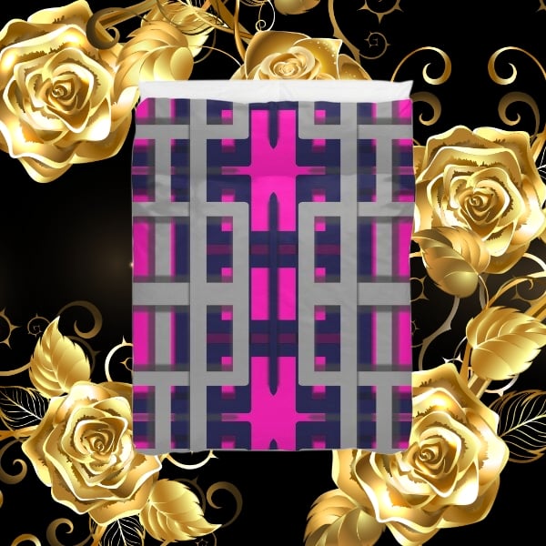 A duvet comforter design created by Erin Nevers.