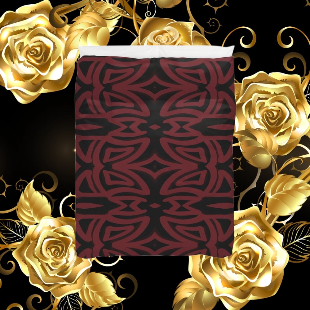 A duvet comforter design created by Erin Nevers.