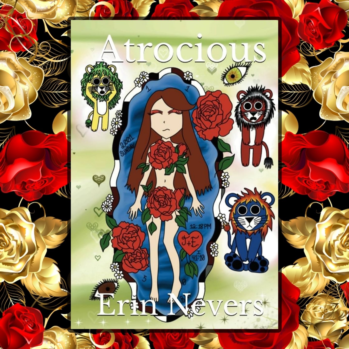 The front cover of Erin Nevers's memoir "Atrocious."